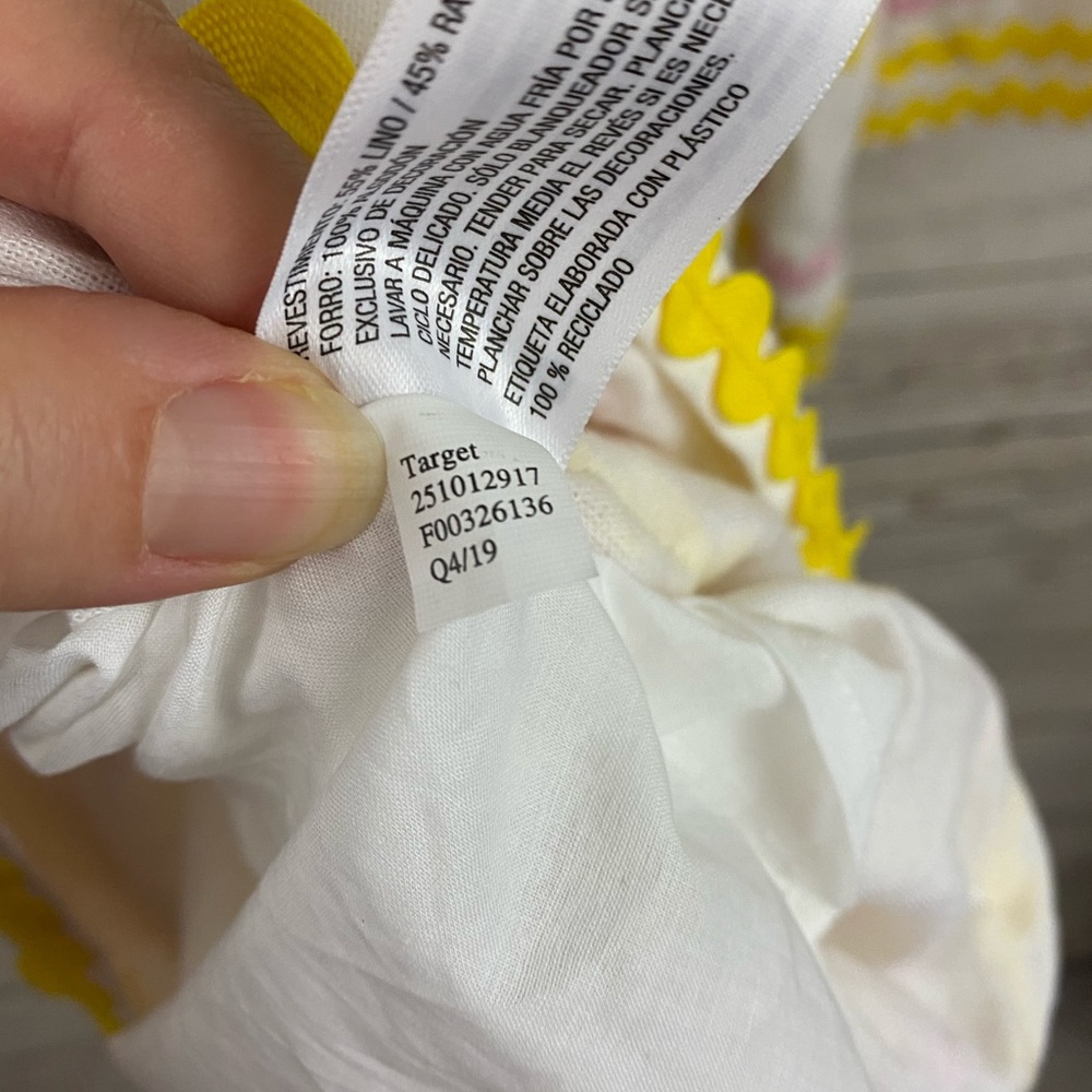 Lisa Marie Fernandez Ric Rac Linen Dress - Picture 9 of 11